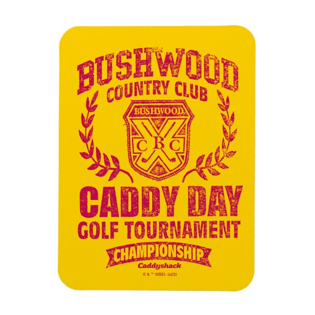 Caddyshack | Bushwood Country Club Caddy Day Golf Magnet (Vertical)