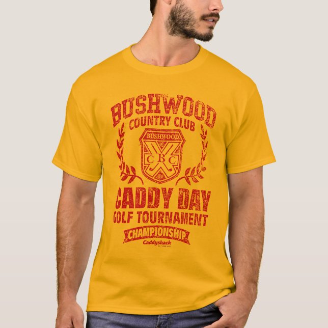 Caddyshack | Bushwood Country Club Caddy Day Golf T-Shirt (Front)