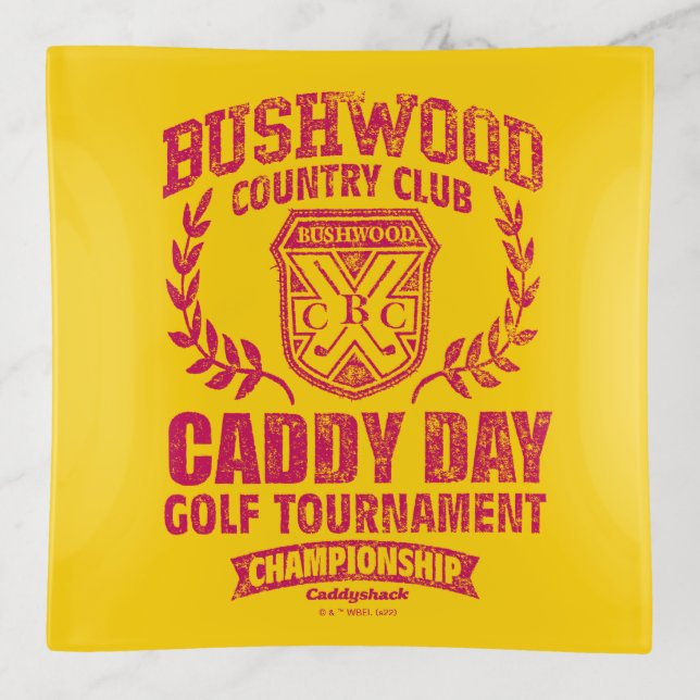 Caddyshack | Bushwood Country Club Caddy Day Golf Trinket Tray (Front)