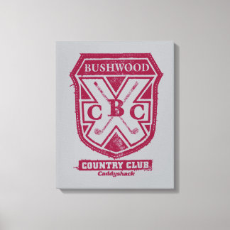 Caddyshack | Bushwood Country Club Crest Canvas Print
