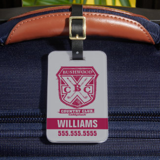 Caddyshack | Bushwood Country Club Crest Luggage Tag