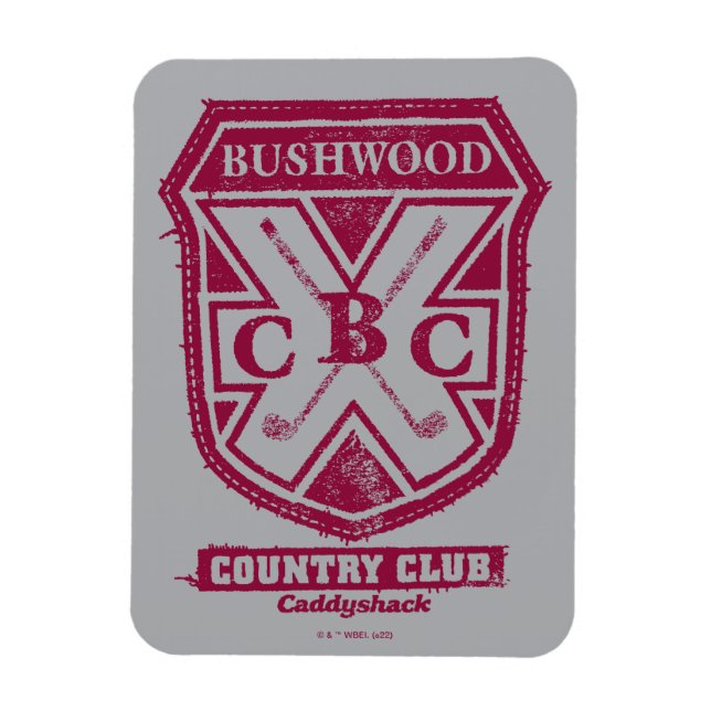 Caddyshack | Bushwood Country Club Crest Magnet (Vertical)