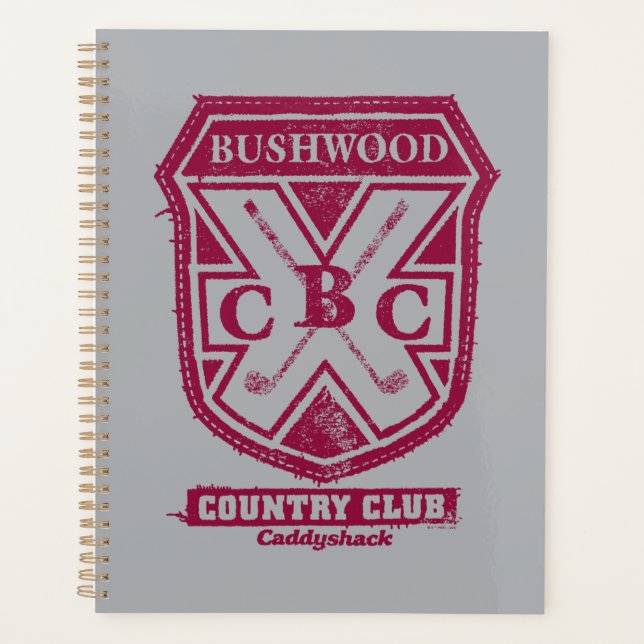 Caddyshack | Bushwood Country Club Crest Planner (Front)