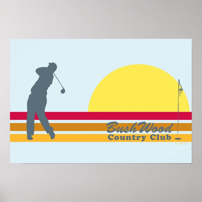 Caddyshack | Bushwood Country Club Sunrise Poster (Front)