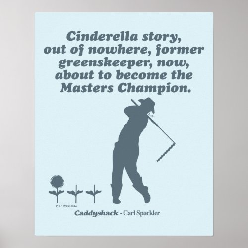 Caddyshack  Cindrella Story Poster