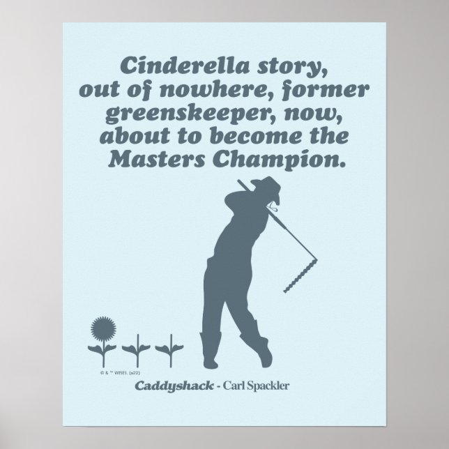 Caddyshack | Cindrella Story Poster (Front)