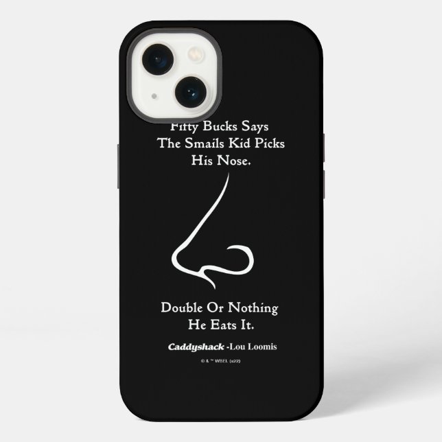 Caddyshack | Fifty Bucks Says Iphone Case (Back)