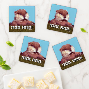 Caddyshack   Freeze, Gopher! Coaster Set