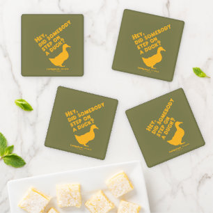 Caddyshack   Hey, Did Someone Step On A Duck? Coaster Set