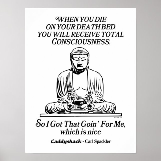 Caddyshack I Got That Going For Me Poster (Front)