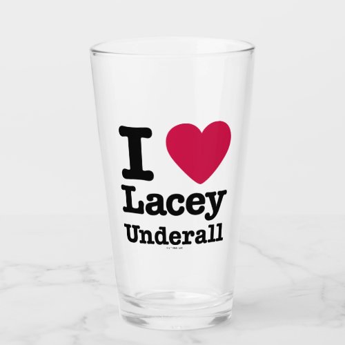 Caddyshack  I Love Lacey Underall Glass
