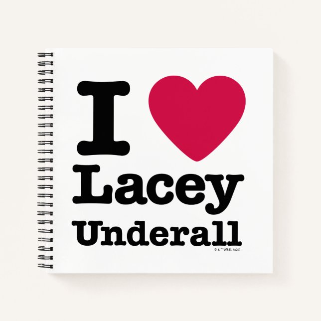 Caddyshack | I Love Lacey Underall Notebook (Front)