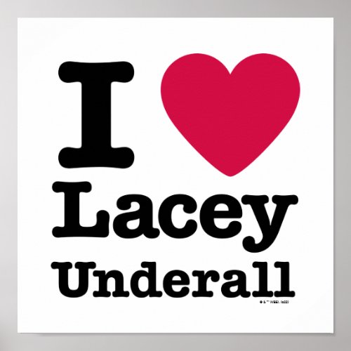 Caddyshack  I Love Lacey Underall Poster