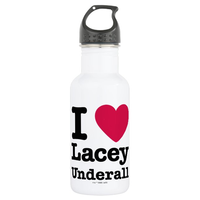 Caddyshack | I Love Lacey Underall Stainless Steel Water Bottle (Front)