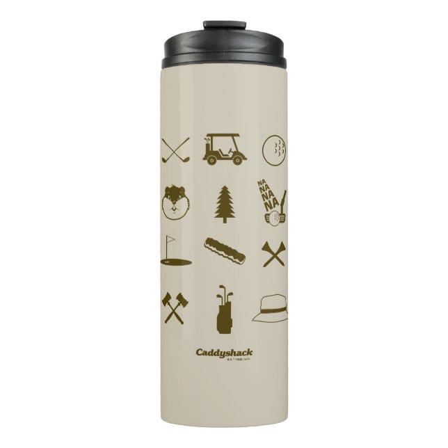 Caddyshack Icons Thermal Tumbler (Front)