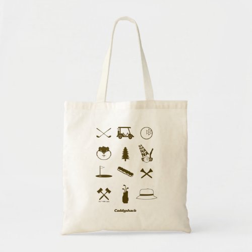 Caddyshack Icons Tote Bag