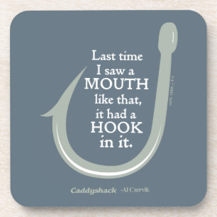 Caddyshack   Last Time I Saw A Mouth Like That Beverage Coaster