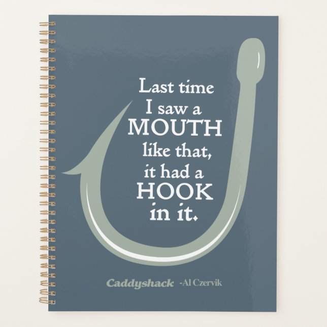 Caddyshack | Last Time I Saw A Mouth Like That Planner (Front)
