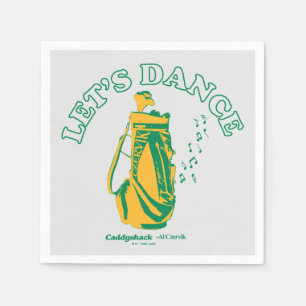 Caddyshack   Let's Dance Napkins