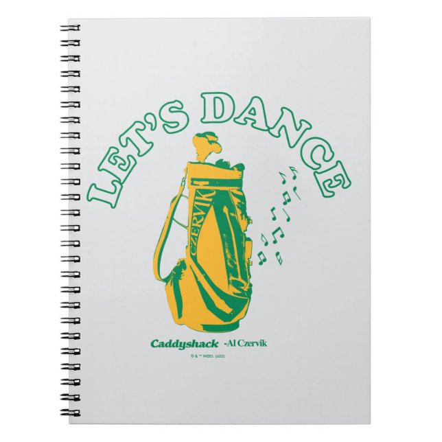 Caddyshack | Let's Dance Notebook (Front)