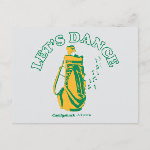 Caddyshack Let's Dance Postcard