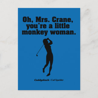 Caddyshack | Oh Mrs. Crane Postcard