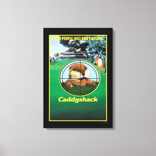Caddyshack Poster Canvas Print