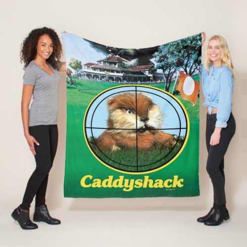 Caddyshack Poster Fleece Blanket