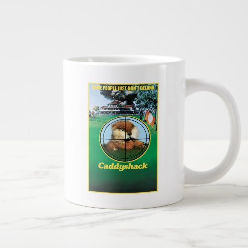 Caddyshack Poster Giant Coffee Mug