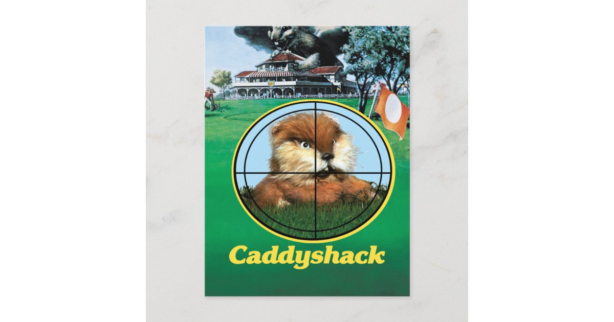 Caddyshack Poster Postcard | Zazzle