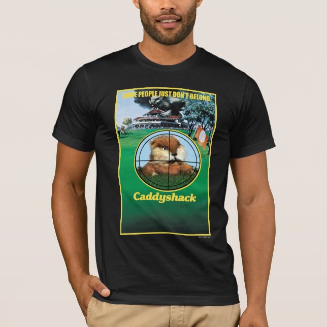 Caddyshack Poster T-Shirt (Front)