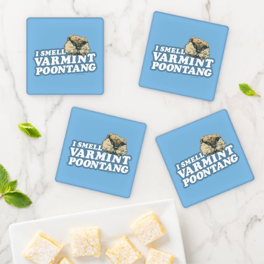 Caddyshack Smell Varmint Poontang Coaster Set