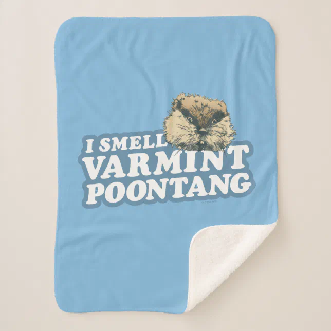 Caddyshack Smell Varmint Poontang Sherpa Blanket Zazzle
