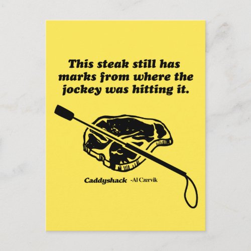 Caddyshack | This Steak Still Has Marks