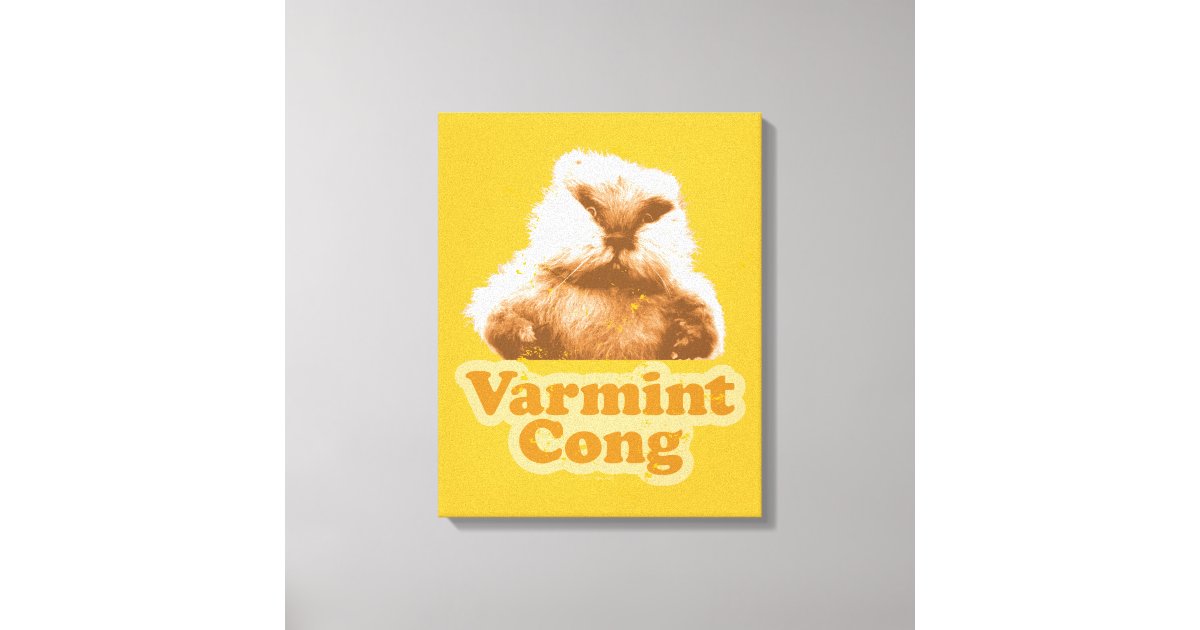 Caddyshack Varmint Cong Canvas Print Zazzle