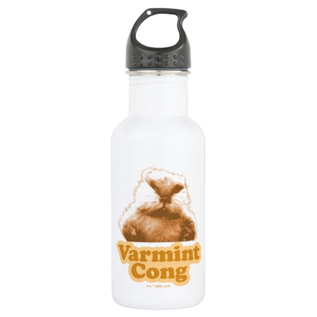Caddyshack | Varmint Cong Stainless Steel Water Bottle (Front)