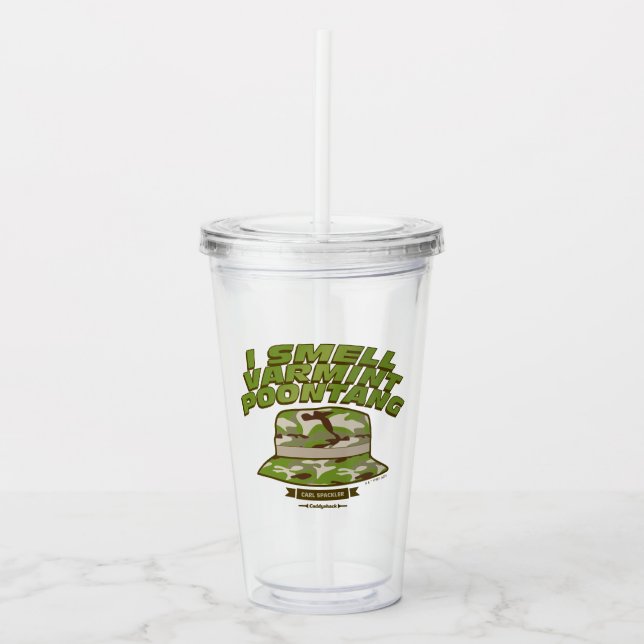 Caddyshack | Varmint Poontang Acrylic Tumbler (Front)