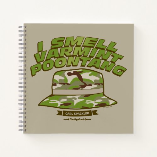 Caddyshack  Varmint Poontang Notebook