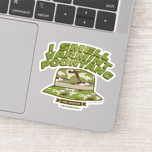 Caddyshack | Varmint Poontang Sticker (Detail)