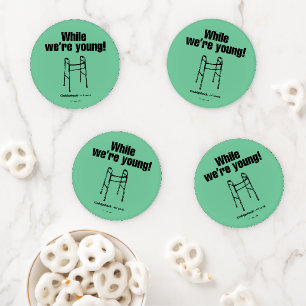 Caddyshack   While We're Young! Coaster Set
