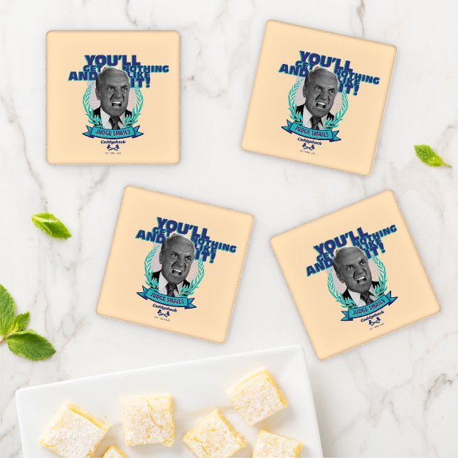 Caddyshack | You'll Get Nothing and Like It Coaster Set (In Situ)