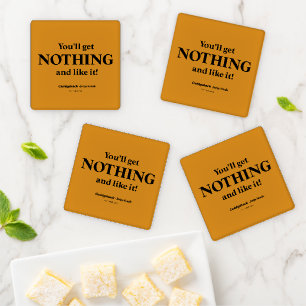 Caddyshack   You'll Get Nothing and Like It! Coaster Set