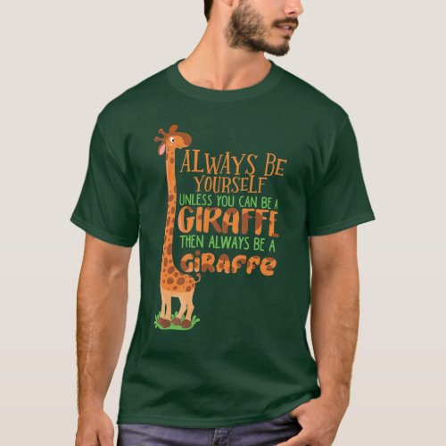 Cadeau amusant pour les amateurs de girafe Pour T_Shirt