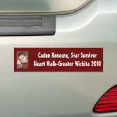 Caden bumper sticker (On Car)