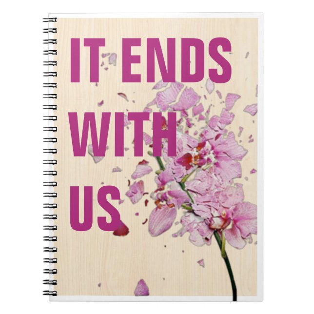 Caderno Espiral It Ends With Us Notebook (Front)