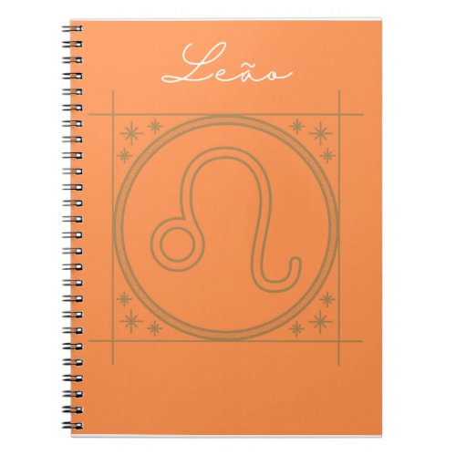 Caderno Espiral Leo Notebook
