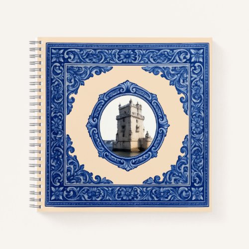 Caderno Espiral "Torre de Belém": Alma de Lisboa  Notebook