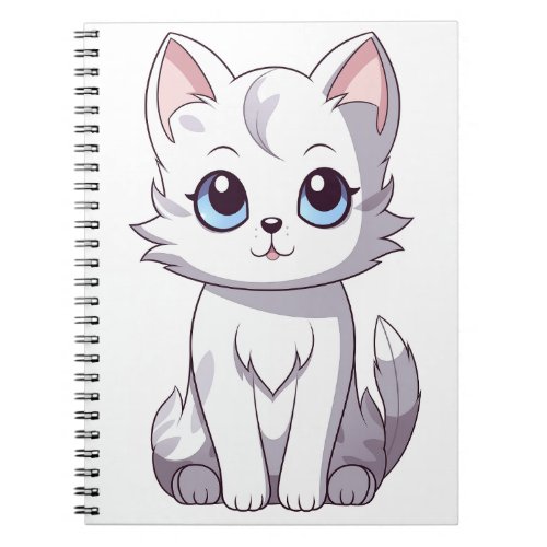 Caderno kitty fofo kawaii notebook
