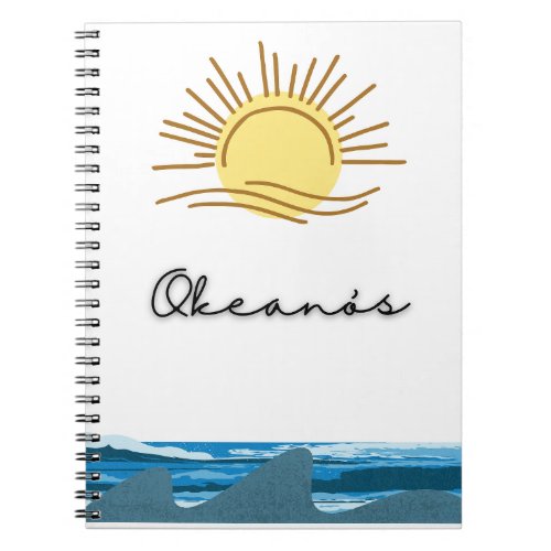 Caderno_Okeans Notebook