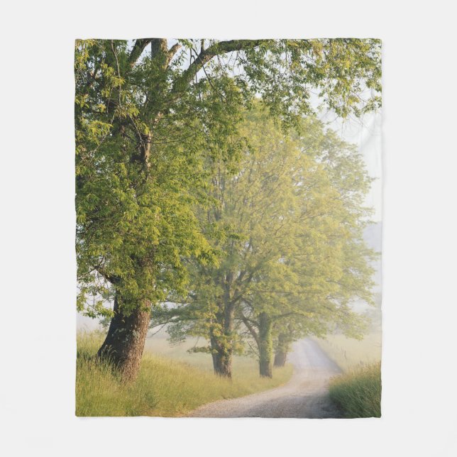 Cades Cove | Great Smokey Mountains, TN Fleece Blanket (Front)